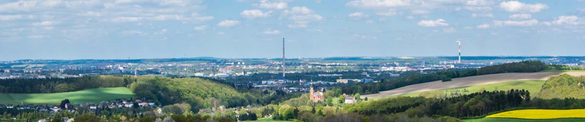 Aussicht auf Chemnitz